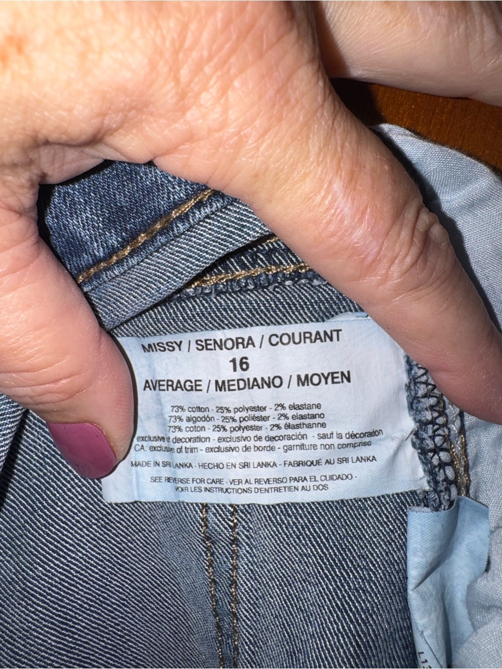 Gloria Vanderbilt Women's Straight Leg Jeans in Medium Blue - Picture 5 of 5